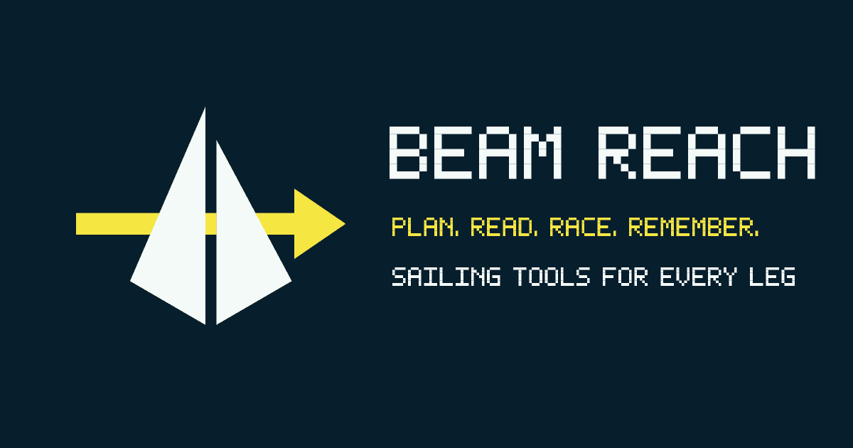 Beam Reach sailboat mark and product name
